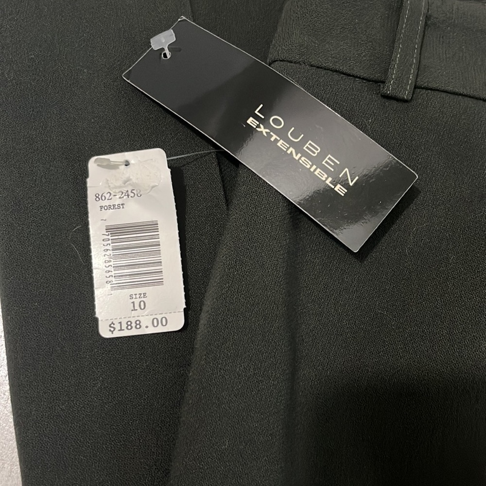 Louben wool pants size 10 NWT - Picture 4 of 9